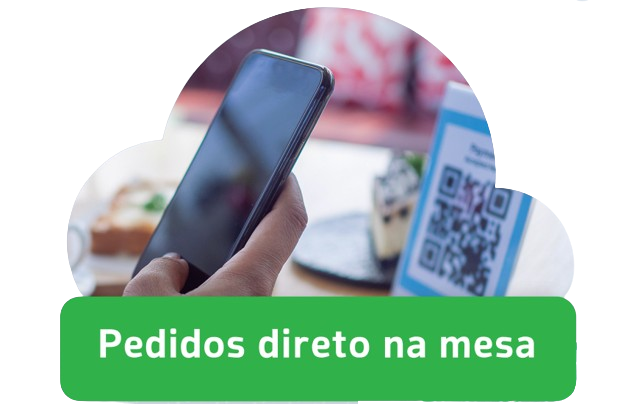 Mesa de restaurante com interface do SIMSOFT ERP